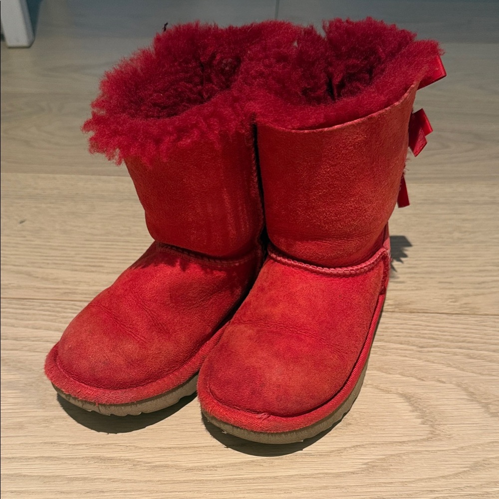 UGG Kids Red Boots